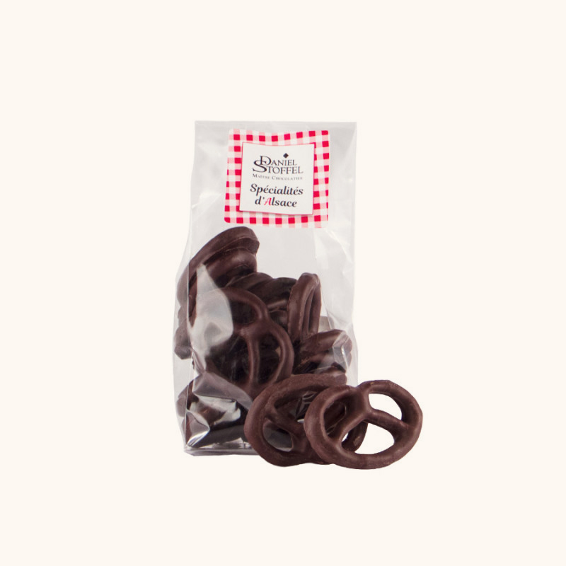 Bretzels Chocolat Noir Un Gout D Alsace Chocolat Daniel Stoffel