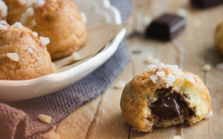 Chouquettes au Chocolat